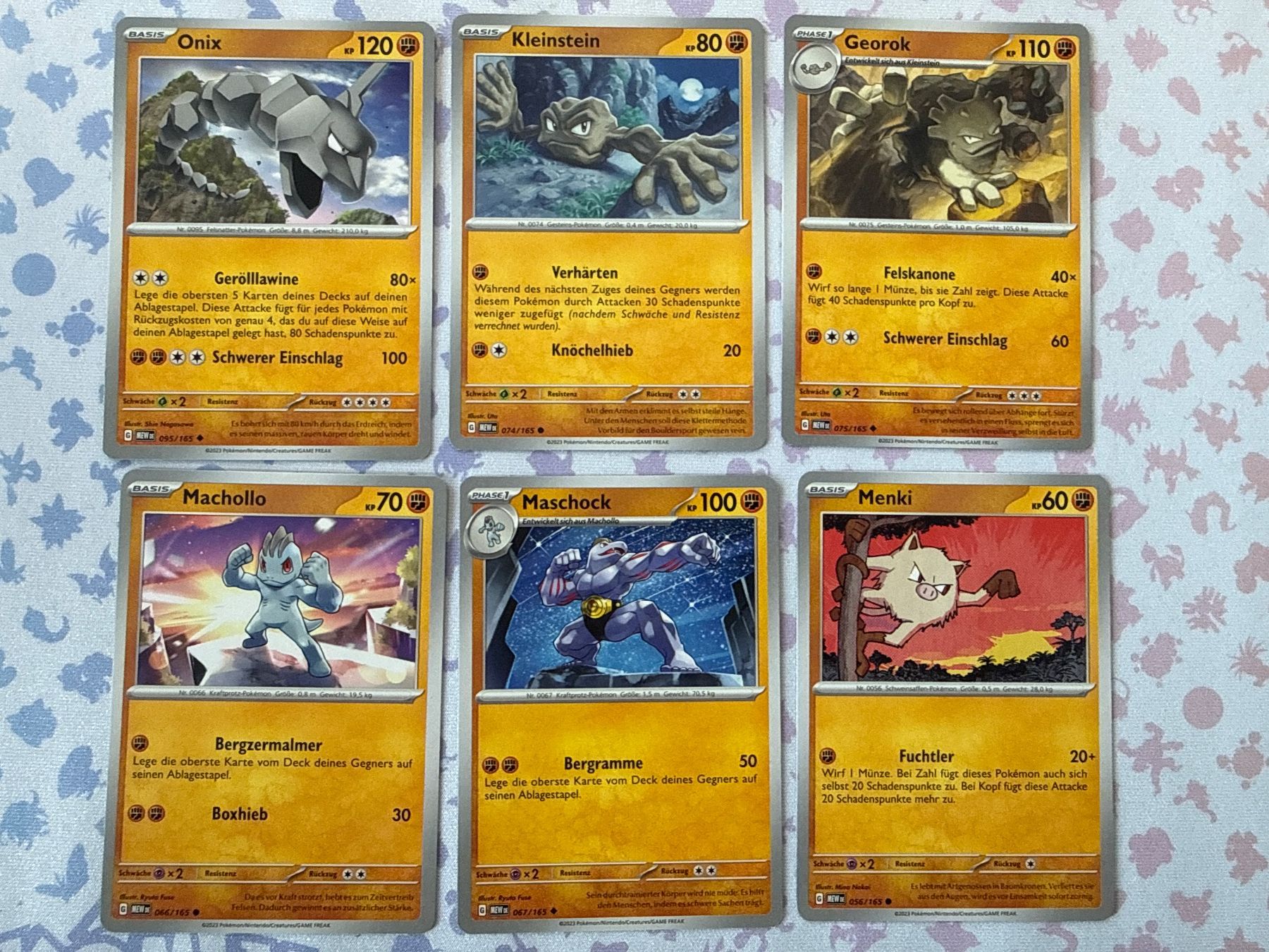 Pokémon Sammelbilder & Trading cards: Div Pokemon Karten- 151 DE – Neu (gemäss Beschreibung) aus Gossau ZH von Phelsuma01