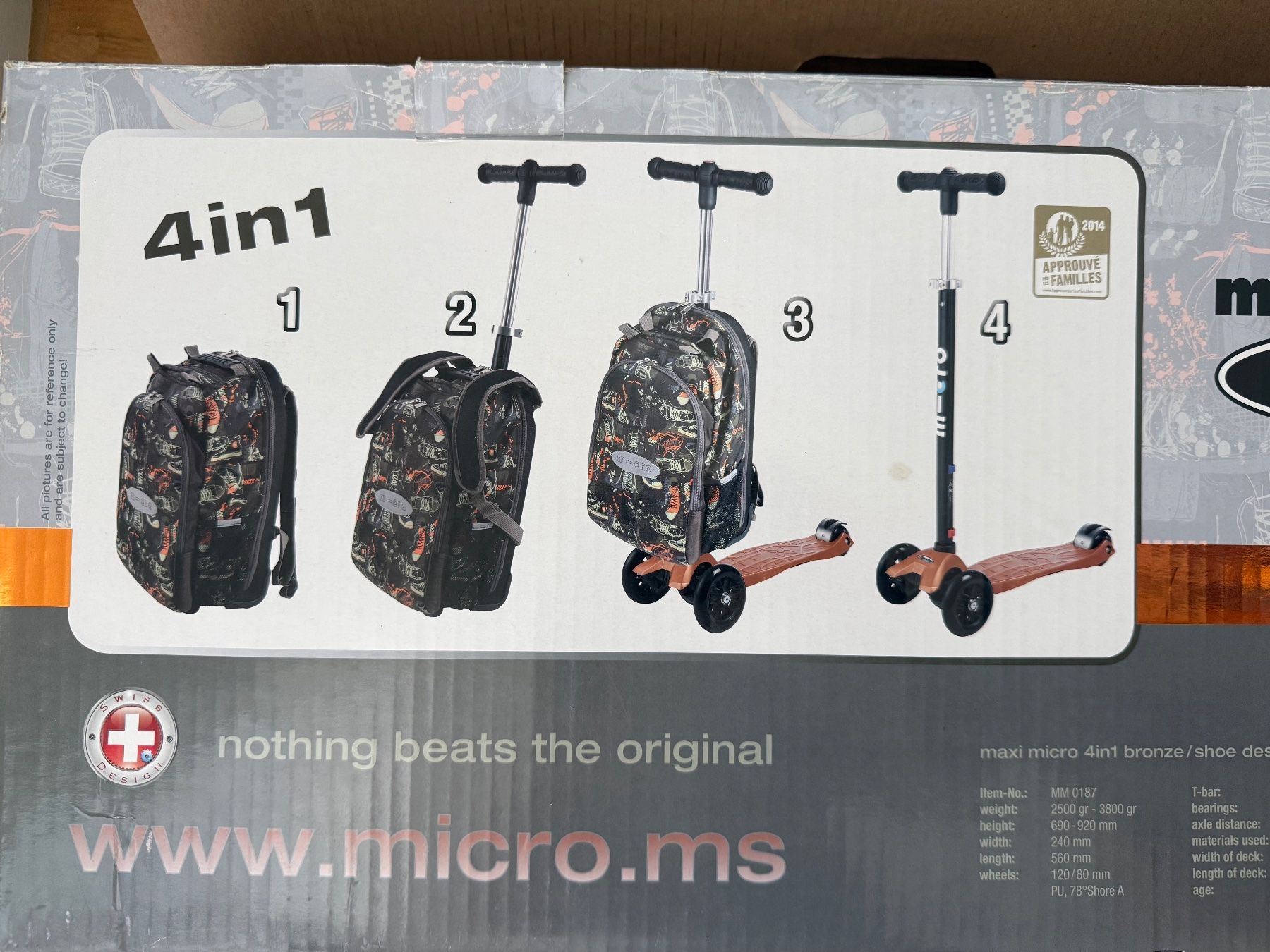 Micro Kickboard: Micro Maxi 4 in 1 – D'occasion à Zürich par Rolik123 1