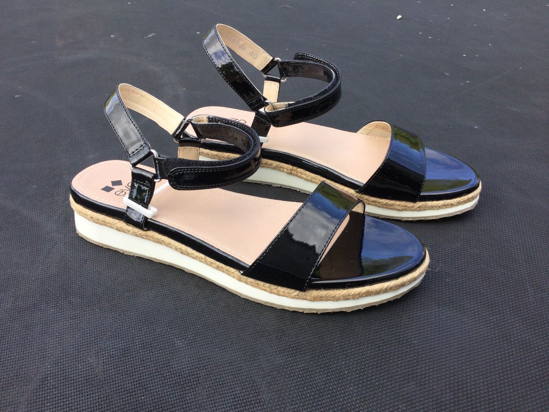 Scarpe da donna: Sandalettes noires vernis EVEN&ODD new – Nuovo e nell'imballaggio originale da Agiez venduto da chouchanelle 2