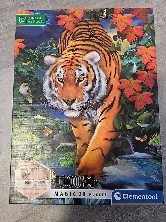 Puzzle: Puzzle con occhiali 3D della Clementoni – Usato da Bellinzona venduto da cat_fnx5