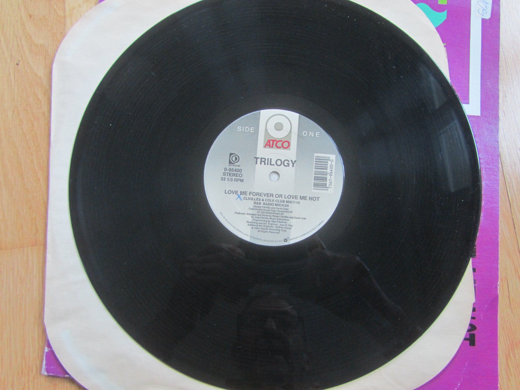 Dischi in vinile: Trilogy - Love Me Forever  Maxi House – Usato da Seengen venduto da mikelele 1