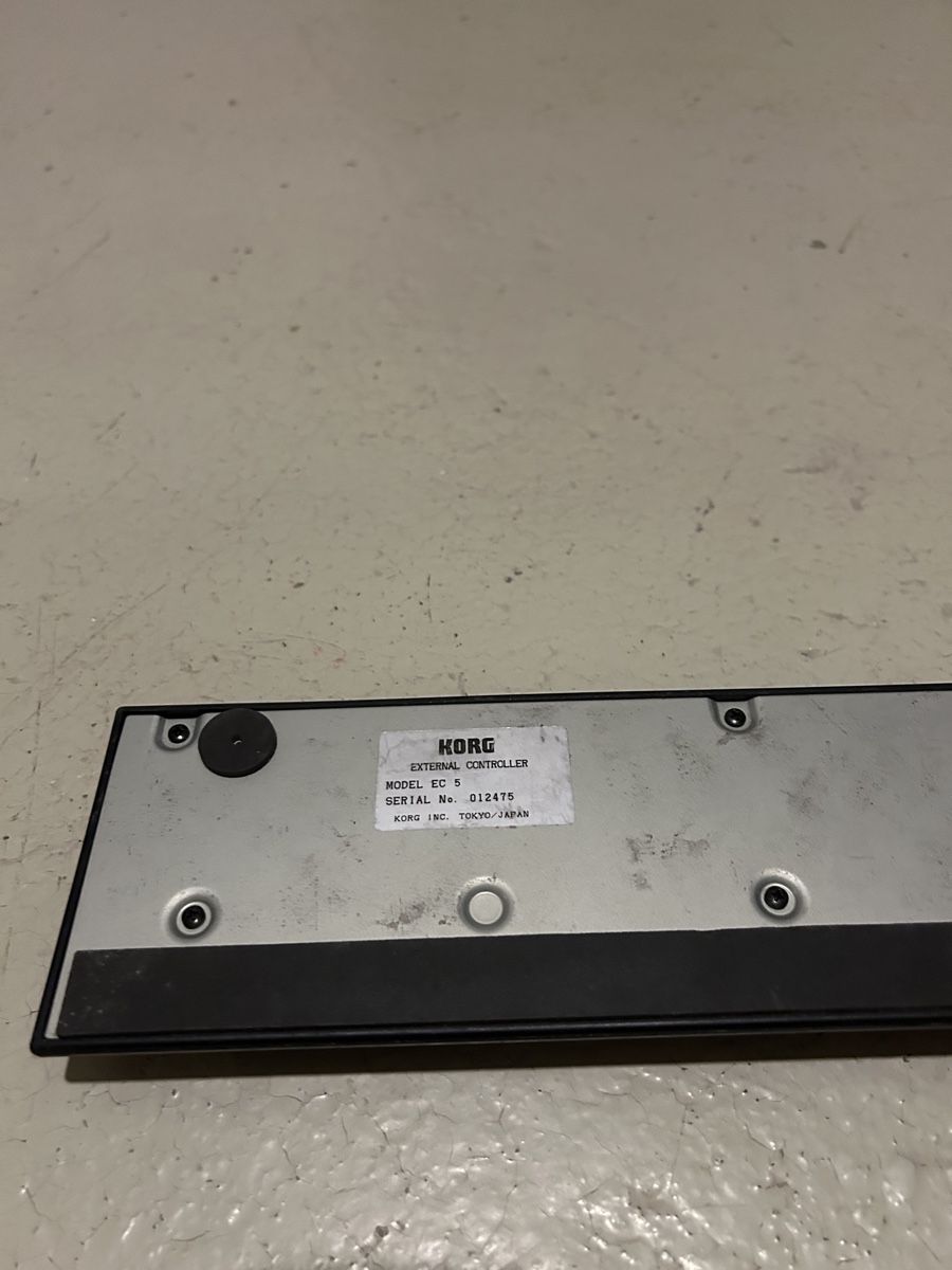 Korg Strumenti musicali: Korg EC 5 Fussregler Pedal Controller Keyboard – Usato da Birr venduto da nbsound 1