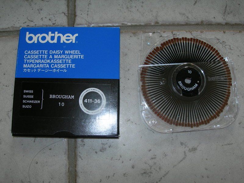 Brother M41108fe Typenrad Brougham 10 Euro Symbol, günstig online kaufen