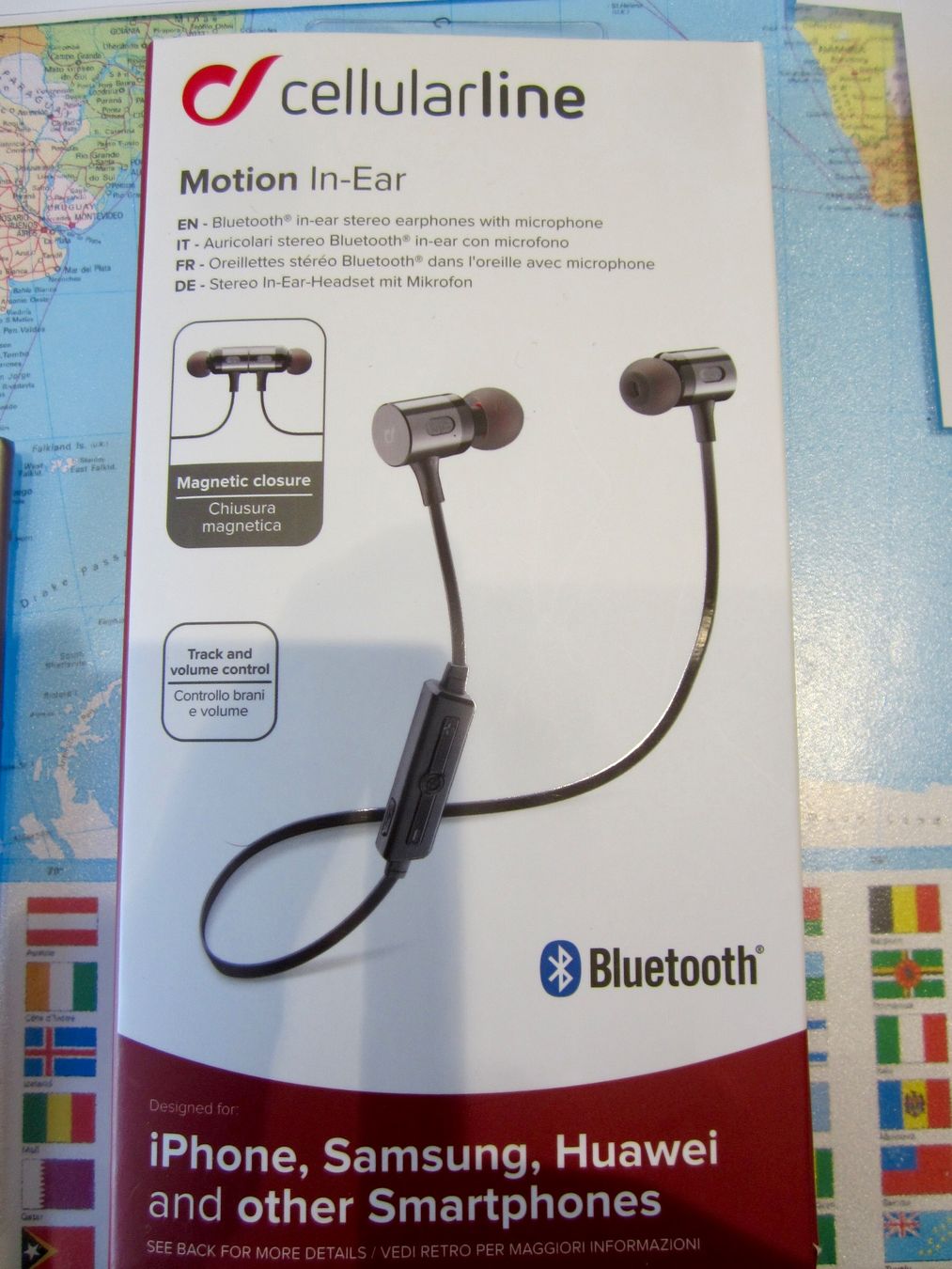 Cuffie: Cellularline Motion In-Ear Bluetooth Kopfhörer, Neuwertig! – Nuovo (secondo la descrizione) da Pratteln venduto da TT-Rudi