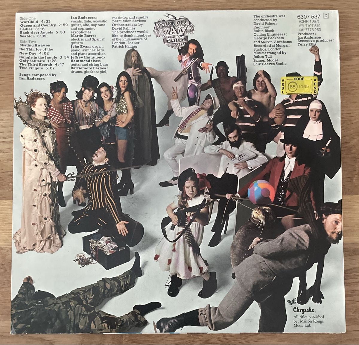 Dischi in vinile: Jethro Tull, War Child – Usato da Aadorf venduto da Assyrian-Bazar 1