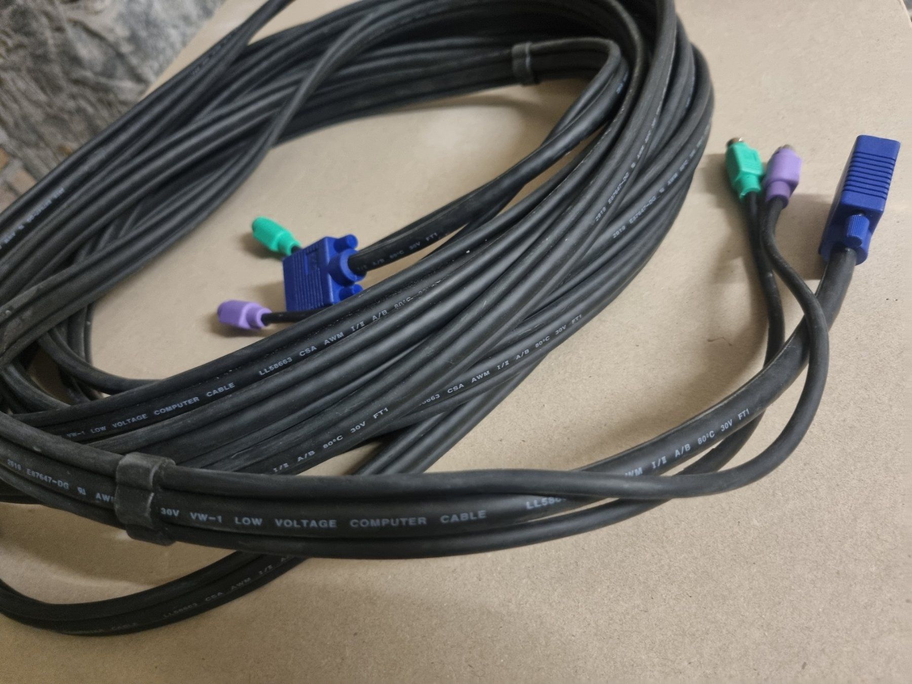 Racks & Cavalletti: VGA Kabel 3 in 1 ca. 8.5m – Usato da Thun venduto da Topmat 5
