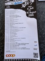 Gutschein Coop Open Air Cinema Luzern  2 x Eintritt