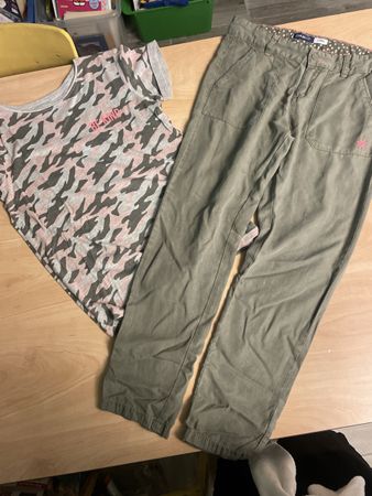 Süsses Mädchen Okaidi/Primark Sommerset Gr. 140/146