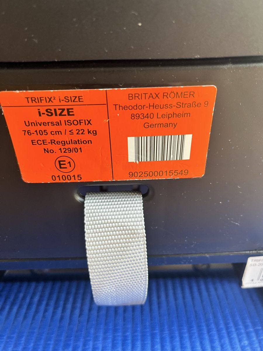 Britax Römer Seggiolini per auto: Kindersitz Britax Römer TRIFIX i-SIZE – Nuovo (secondo la descrizione) da Bonstetten venduto da Dargslan 4