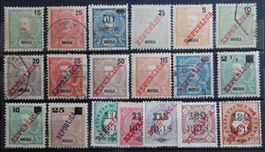 Angola Portugal ex. Kat. 79-187 */(*)/gest. 1903/15