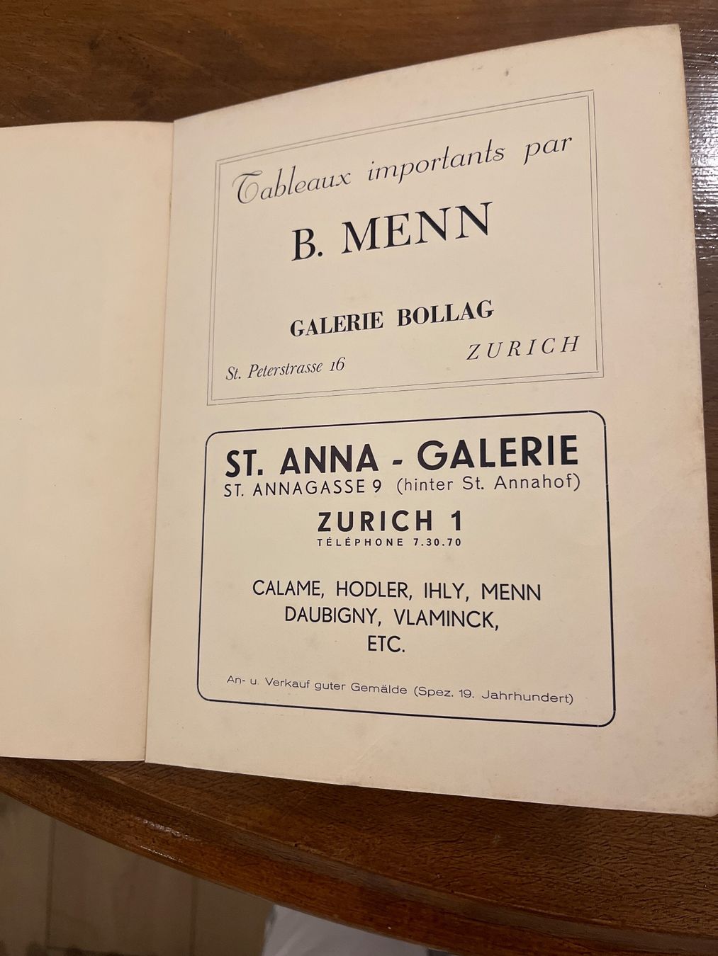 Bücher: Barthélemy Menn et ses Élèves – Gebraucht aus Wangen ZH von via_g5br 2