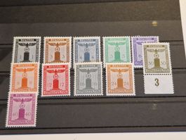 Deutsches Reich Dienst Briefmarken Set POSTFRISCH