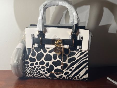 Michael Kors - kleine Handtsche, Hamilton, mit Kalbshaar