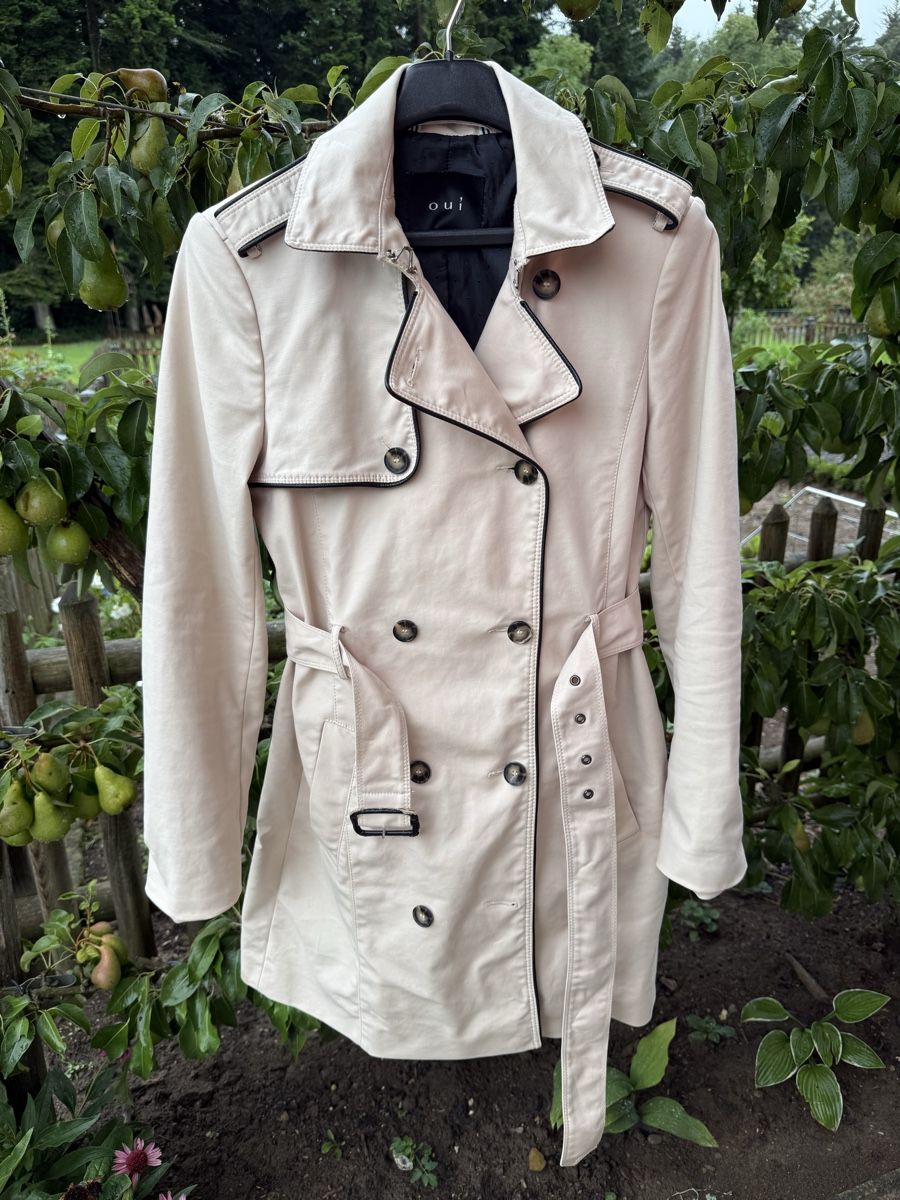 Mäntel: OUI Trenchcoat beige, Gr. 40 – Neu (gemäss Beschreibung) aus Untersteckholz von ger_92lp