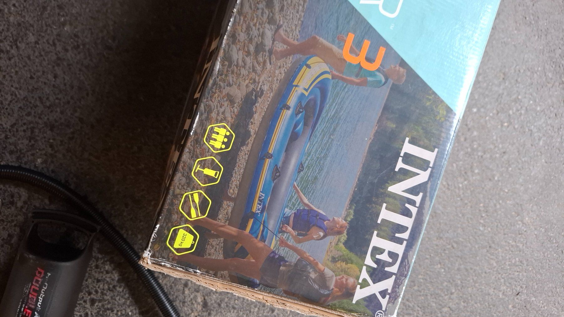 Barche: Intex Challenger 3 Inflatable boat – Usato da Luzern venduto da jus_9w57 6
