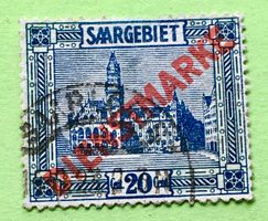 Briefmarken aus Saarbrücken gestempelt Siehe Original Fotos.