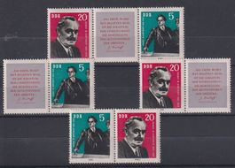 DDR 1962: Zusammendrucke Dimitrow **