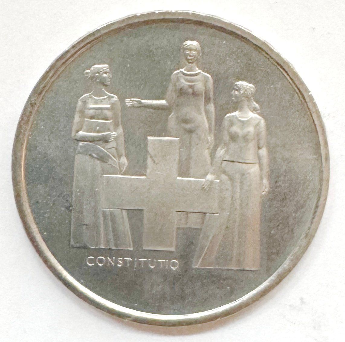 Tutti le monete: 4Stk Sonder-Fünfliber 1974 – Usato da Eggenwil venduto da MarKae 2