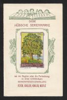 Diptique publicitaire Chocolat Kohler années 1920s