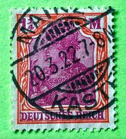 Briefmarken aus Deutsches Reich gestempelt  