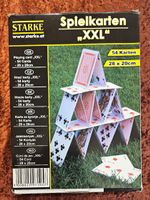XXL Spielkarten  Komplettes Set mit zwei Joker Karten