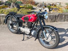 Restaurierte BMW R25/3 (1955)