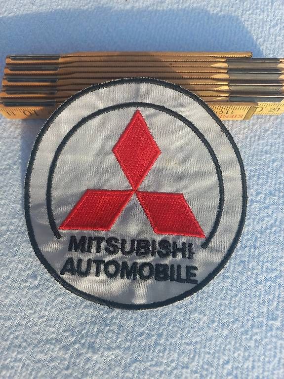 Placchette & Badge: Aufnäher Mitsubishi Automobile / Textil / Young- Oldtimer – Usato da Frauenkappelen venduto da Chruetzhubel 2