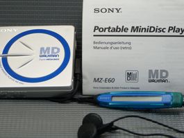 Sony Portable MiniDisc Player MZ-E60