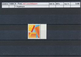 1999 "A - Post", mit Leuchtfasern, ** postfrisch