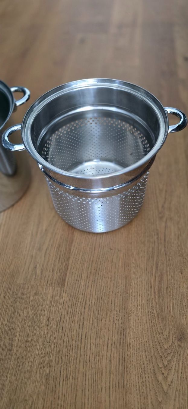 Kuhn Töpfe: KUHN RIKON SPAGHETTITOPF MIT EINSATZ Teigwaren/Nudeln – Gebraucht aus Oberrüti von MASCHIBA 3