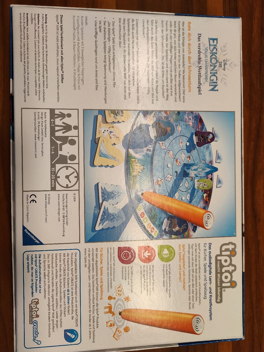 Ravensburger Giochi: Tiptoi Spiel "Eiskönigin" Vollständig – Usato da Bäretswil venduto da Foif5 1