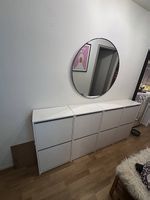 Beautiful IKEA Shoe Storage with Wooden Top