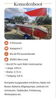 Marineboat 8Ps für max.6 Personen mit Liegeplatz in spiez