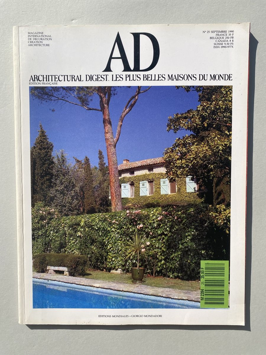 Riviste & Magazine: AD Magazin September 1990 – Usato da Zürich venduto da lesgarcons