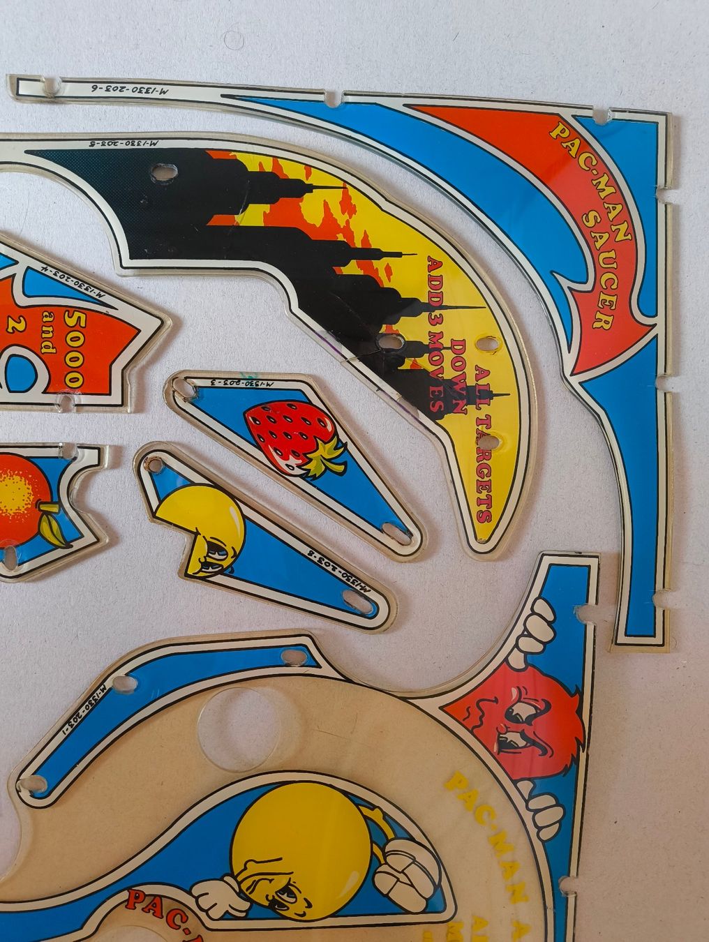 Flipperkästen: Plastiksatz Flipper Mr & Mrs Pacman – Defekt aus Hittnau von Riven66 1