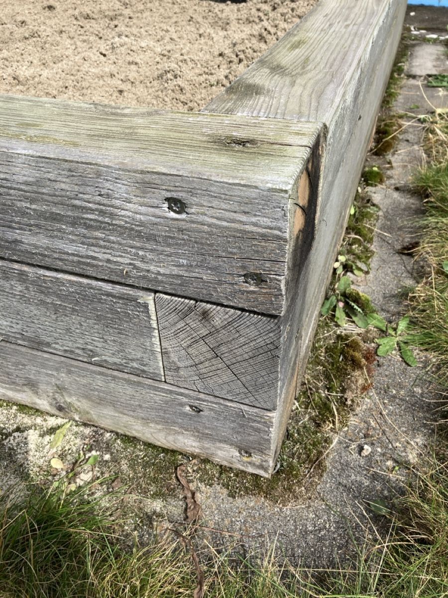 Sandkasten: Sandkasten massiv (Eigenbau) – Gebraucht aus Heitenried von rol_t5zp 1