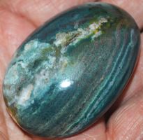 Deko Heilstein K-120 – Ocean Jasper Handschmeichler – 72 Gr.