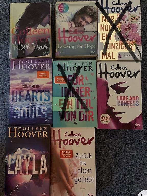Libri: Bücher von Colleen Hoover – Usato da Frauenfeld venduto da Fabianafon