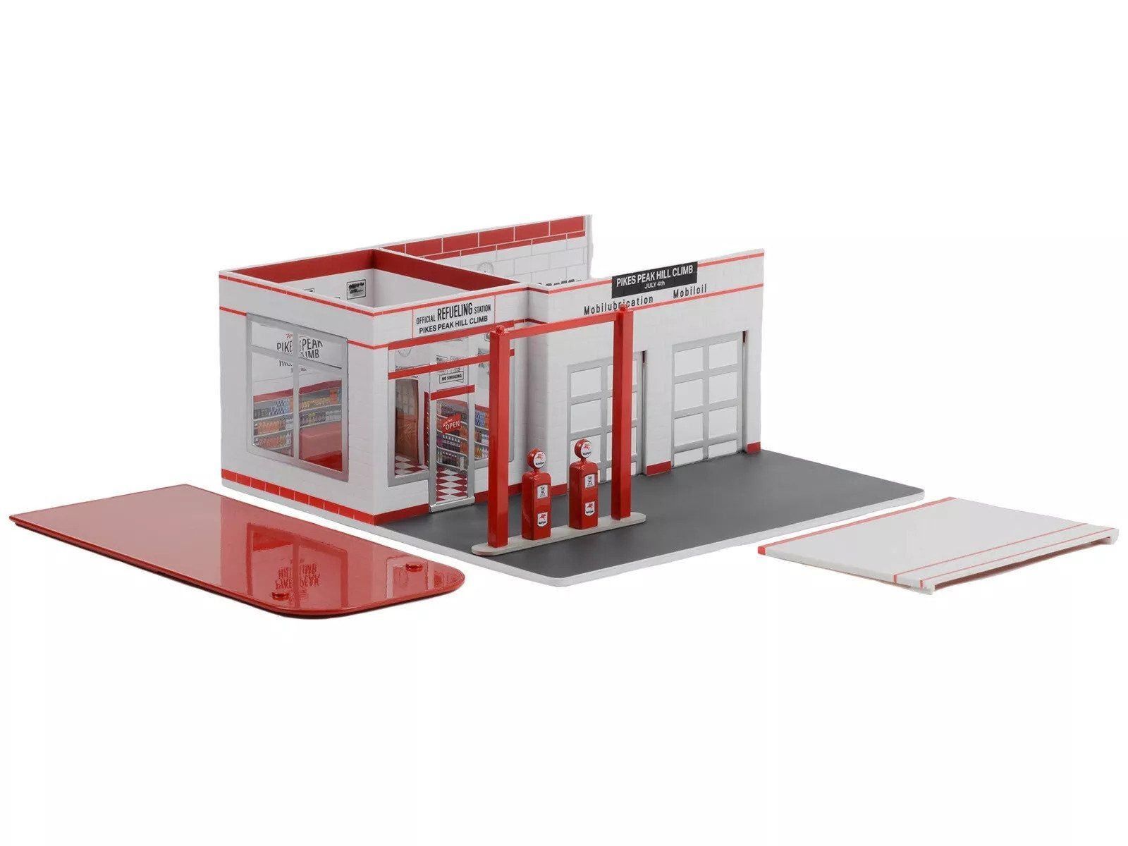 Greenlight Modellautos: Greenlight Modellauto Garage Pikes Peak Hill - 1:64 – Neu und originalverpackt aus Wetzikon ZH von tuningschmiede