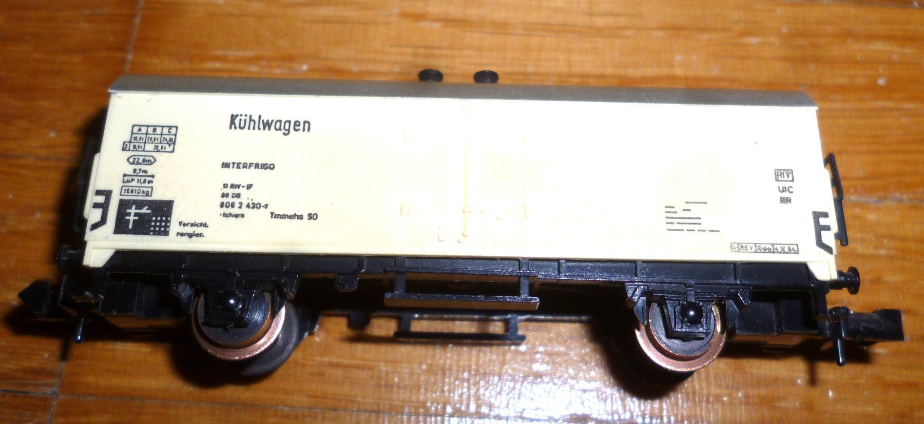 Modellini di ferrovie: Kühlwagen Interfrigo – Usato da Langenthal venduto da Tbraunbaer 1