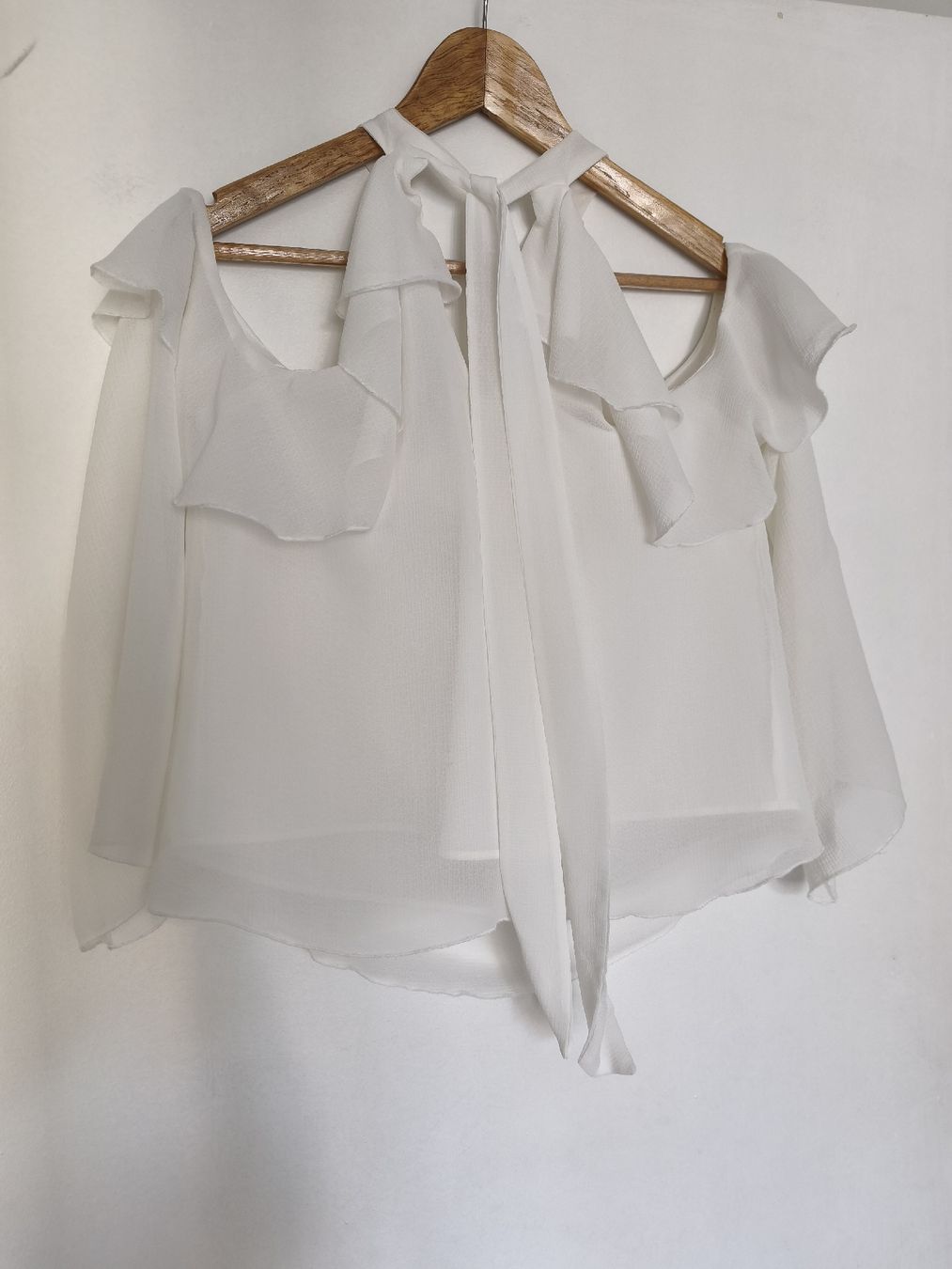 Mango Chemisiers: Mango draped blouse, size S – D'occasion à Zürich par nir_n9jc 5