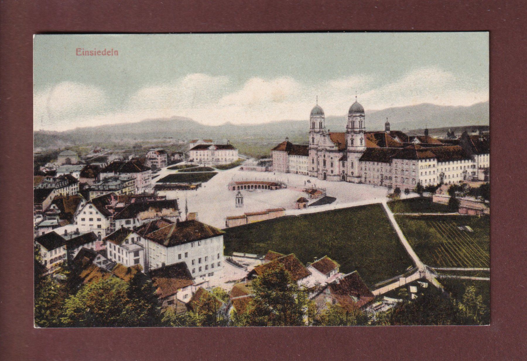 Cartes postales: EINSIEDELN - 1908 – D'occasion à Pully par nicecards