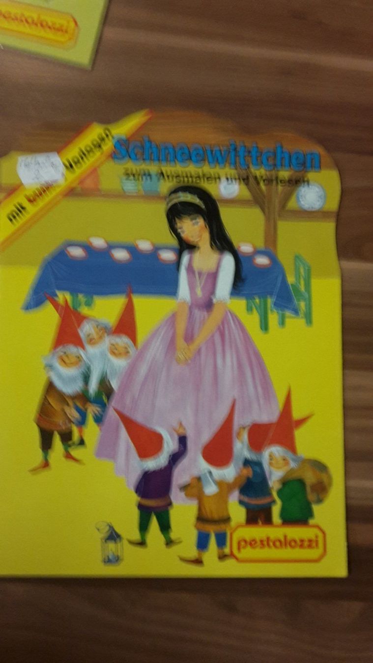 Schnittmuster: Vorlagenmalbuch Schneewittchen – Neu (gemäss Beschreibung) aus Schwarzenburg von Flamingo07