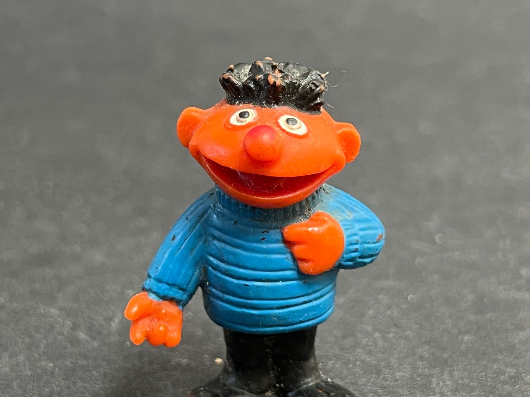 Figuren: ERNIE aus SESAMSTRASSE Heimo 5cm  CA.1977 – Gebraucht aus Ennetbaden von mapa05 2