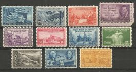 11 Timbres Anciens ( United States & Philippines / Neufs** )