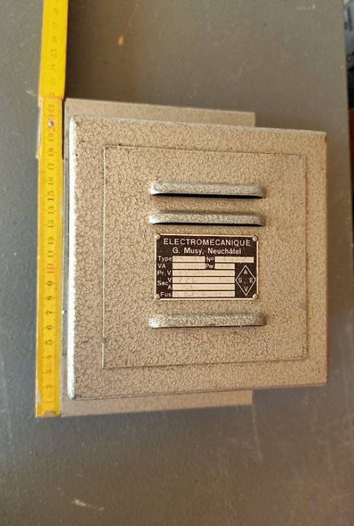 Alimentazione elettrica: transformateur 1:1 pour isolation secteur audiophile – Usato da Chêne-Bourg venduto da sonotor 2