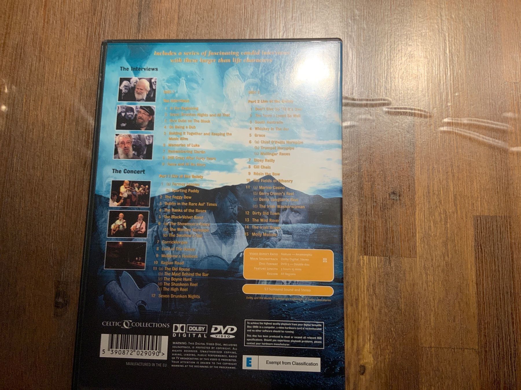 Tutti i DVDs: Dubliners Live, DVD – Usato da Uster venduto da Macita56 1