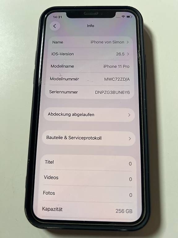 Apple Handys / Smartphones: IPHONE 11 PRO ( 256 GB ) – Gebraucht aus Walenstadt von simonbaur 3