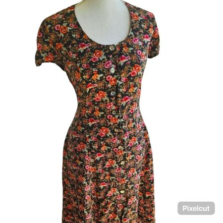 Vintage 90er Kleid 42