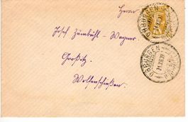 Kleinbrief Obbürgen NW  1907
